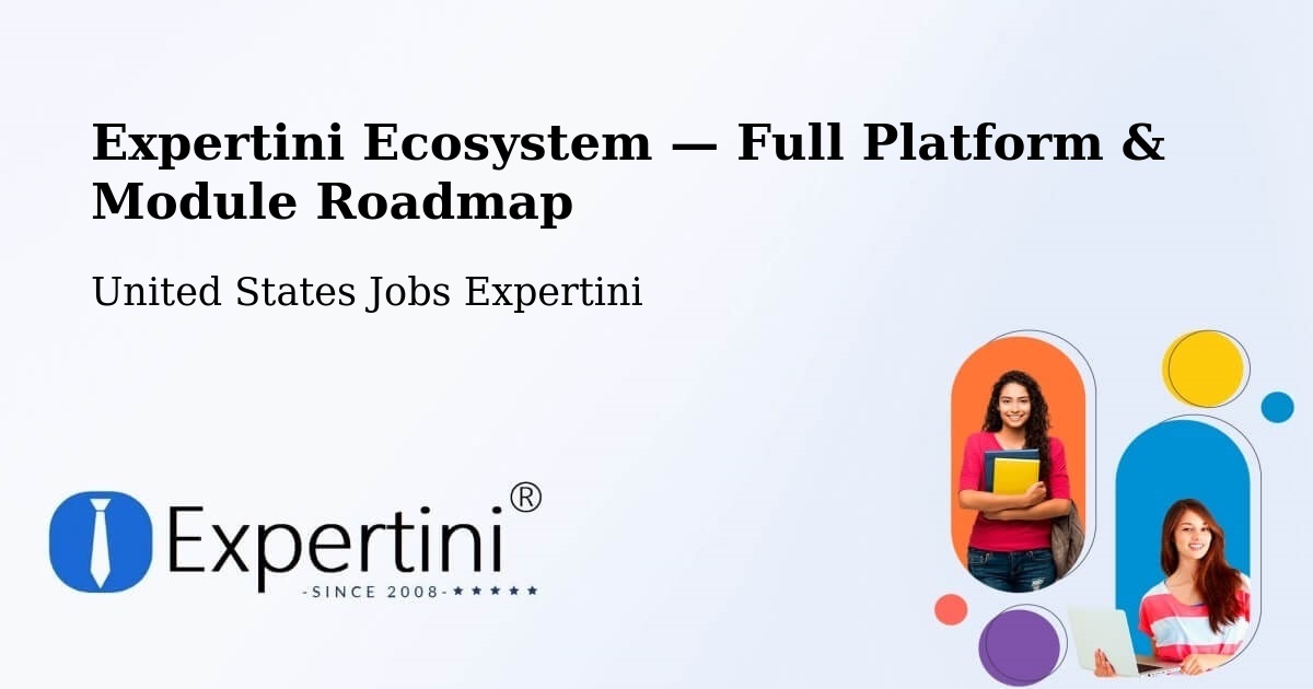 Expertini Ecosystem — Full Platform & Module Roadmap – Smithfield