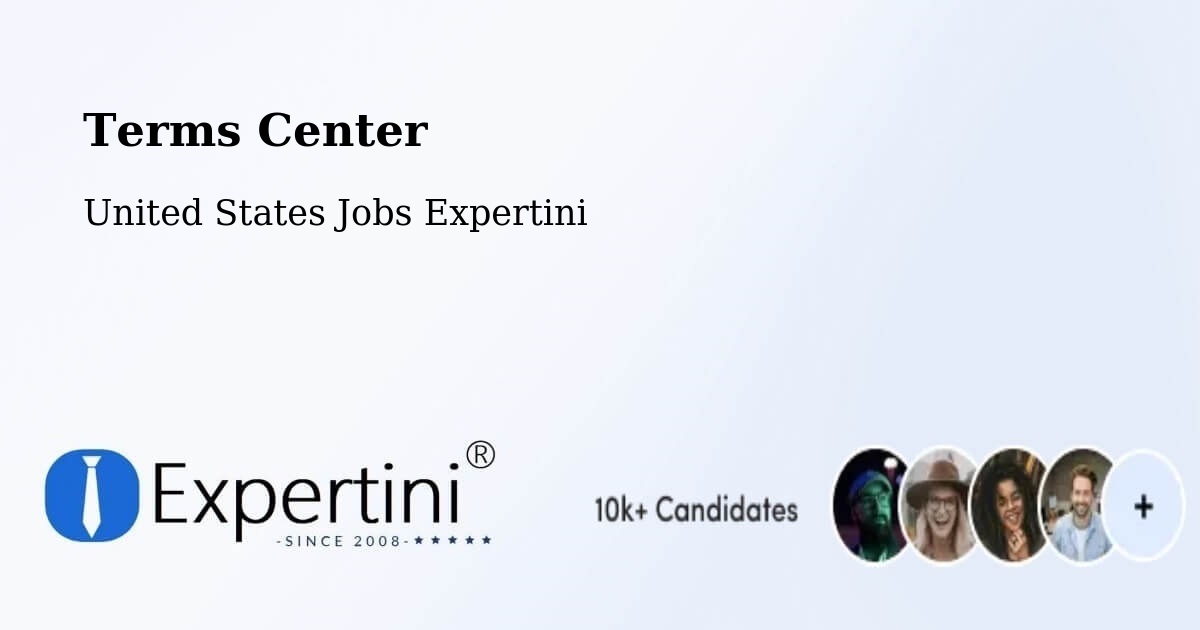 Terms of Service – Smithfield - United States Jobs Expertini